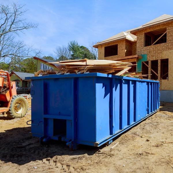 we provide various sizes of construction dumpsters to fit your needs